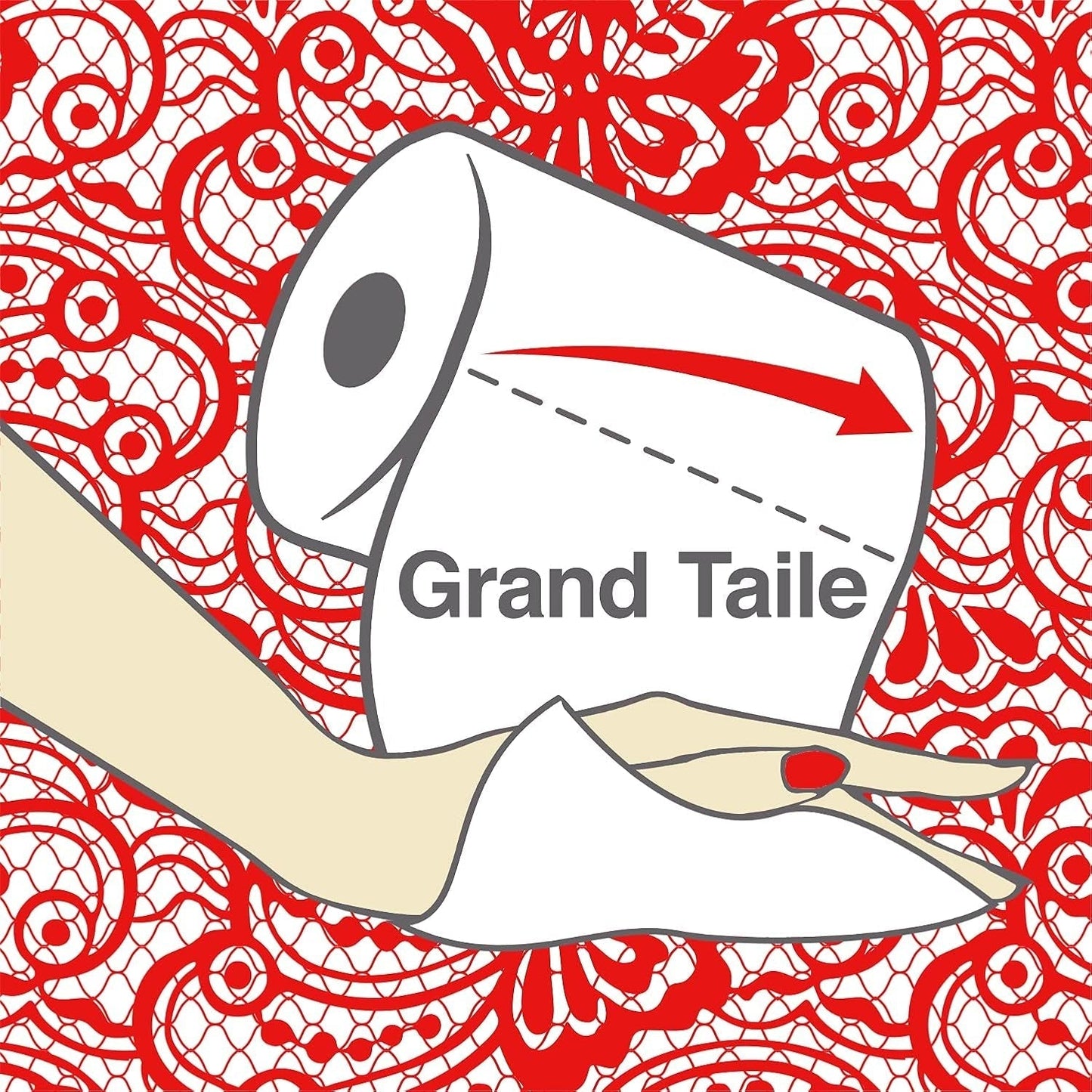 Toiletpapir Renova Renova Grand Royal 4-lags - 6 ruller, stor (pakke med 5)