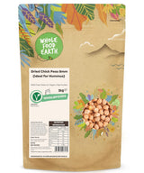Wholefood jordkikærter, 8 mm (ideel til hummus), ikke-GMO, naturlig, vegansk, mælkefri, uden tilsat sukker, 2 kg