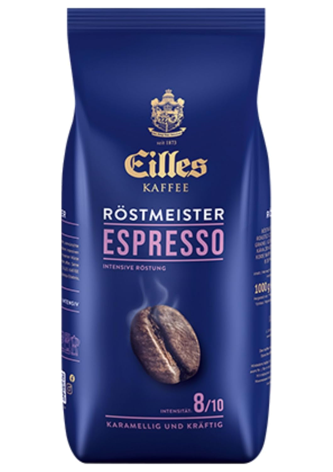 EILLES Espresso kaffe 4x 1000g (4000g) - Premium espresso kaffebønner