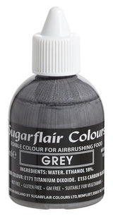 Sugarflair Deep Red Food Coloring - Spiselig flydende madfarve, Airbrush-farve til kager, muffins, frosting og kagepynt - 60 ml