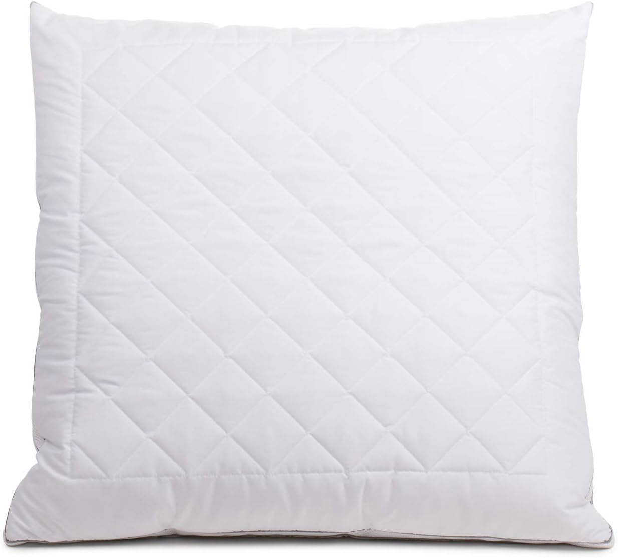 Gözze - Pude med inderpude 150G og klimabånd, inklusive refillpose, 40 X 80 Cm - Hvid Naty Shop standardpuder Hvid 80 X 80 Cm