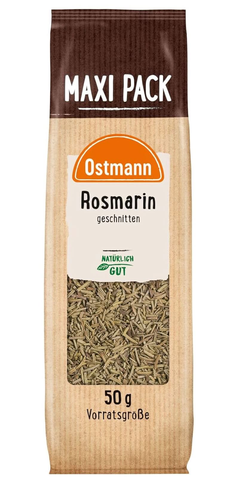 Ostmann, hakket rosmarin, 50 gram Condimente Naty Shop