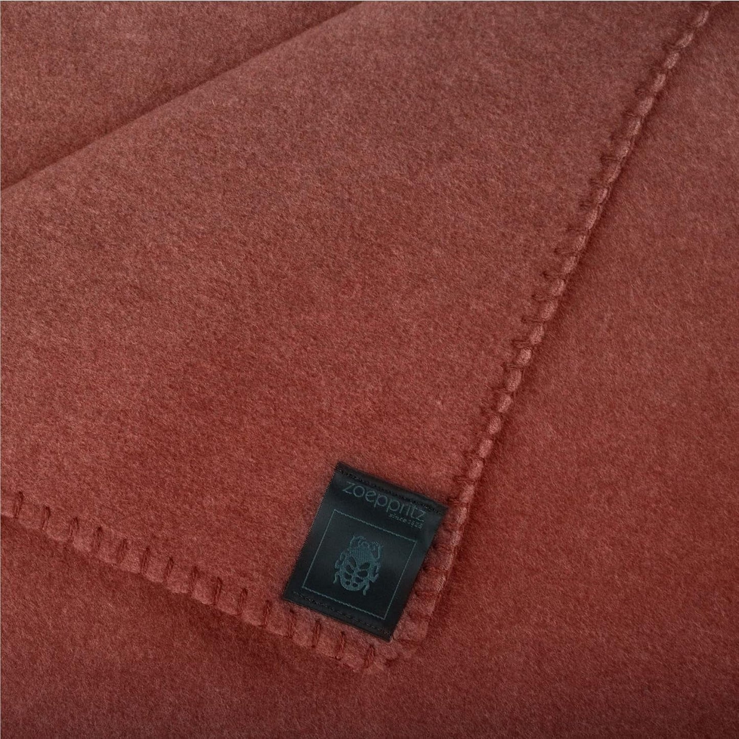 Zoepritz tæppe i farve: Rød, Lavet af 65% Polyester, 35% Viscose, Størrelse: 160X200 Cm, 103291-851-160X200 Senge og tæpper 'zoepritz siden 1828'