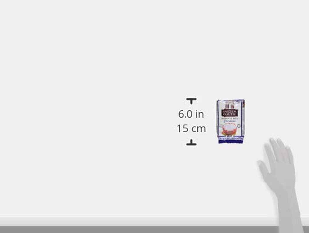 INDIA GATE Premium Basmatiris – Aromatisk, fin langkornet ris fra Indien, fin langkornet (1 x 500 g)