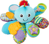 LAMAZE Octivity Time Baby-sanselegetøj, blød babyleg og opdagelse, Octopus Toddler Egnet fra 6 måneder, drenge og piger over 1 år Babylegetøj Naty Shop