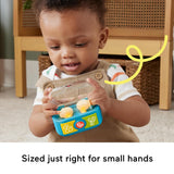 FISHER-PRICE Sjov læring og leg med lege-ørepropper - interaktive ørepropper med sjove lys, læring af sange og finmotoriske aktiviteter, 20+ sange og sætninger, 6 måneder og opefter, HWY45 Baby Toys Naty Shop