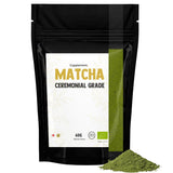 Supplement Matcha 90 gram økologisk - Højeste kvalitet pulveriseret grøn te - Ingen bambus piskeris og tråd - Culunary - Begynder sæt - Latte - Piskeris - Japan - Pulver - Te - Wire - Taske - Smoothie