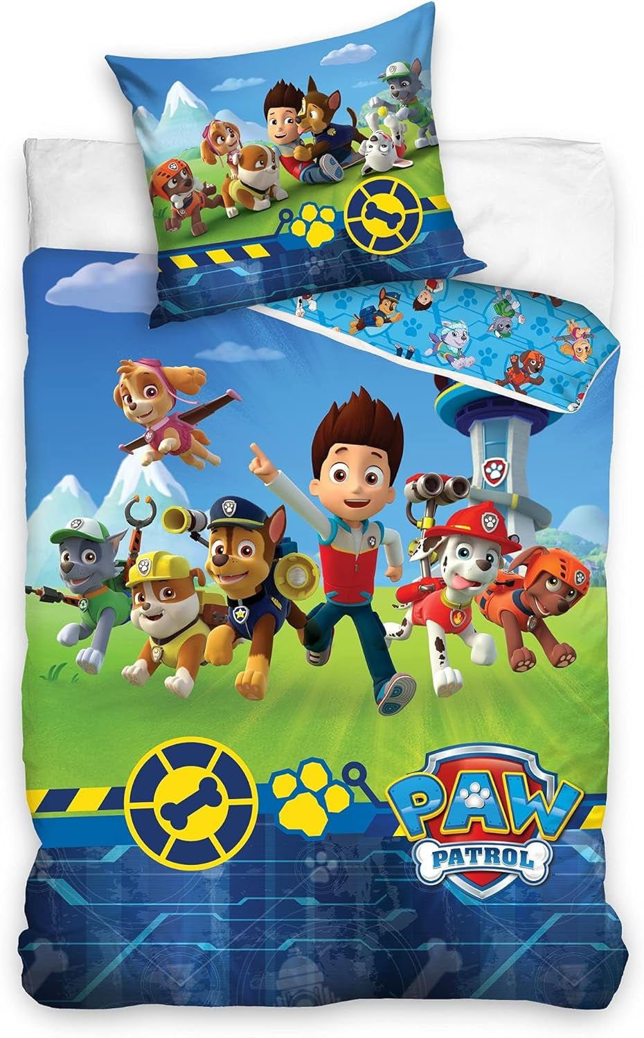 Sengetøj, Paw Patrol, Cotton Naty Shop Standardtitel