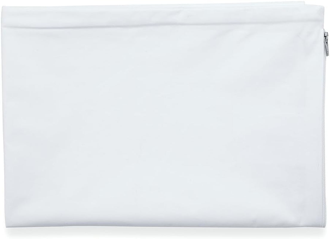 Mediflow aloe vera pudebetræk, pudebeskytter, bomuld, hvid, 40 X 80 Cm Naty Shop standardpuder