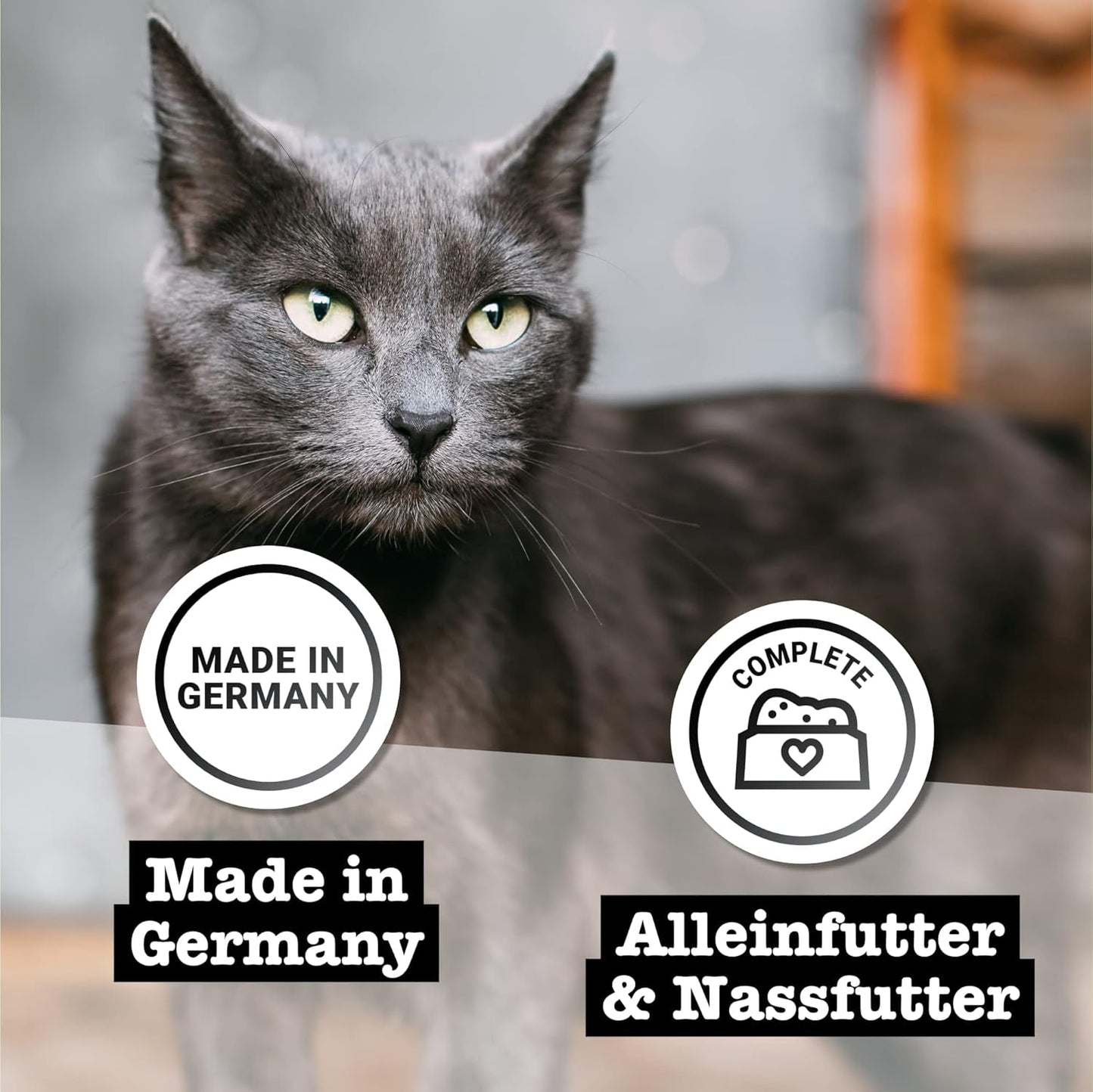 Catz Finefood Purrrr Collection I - Monoprotein våd kattefoder - Kornfri, Sukkerfri, Hypoallergen - Højt kødindhold - Multipak våd kattefoder - i poser, 85 g (12 pakker)