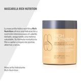 Fugtgivende hårmaske - Rig næring - 500 ml - tørt og beskadiget hår - med paranøddeolie - nærer og giver intens hårhydrering, reparerer Naty Shop Hair Mask