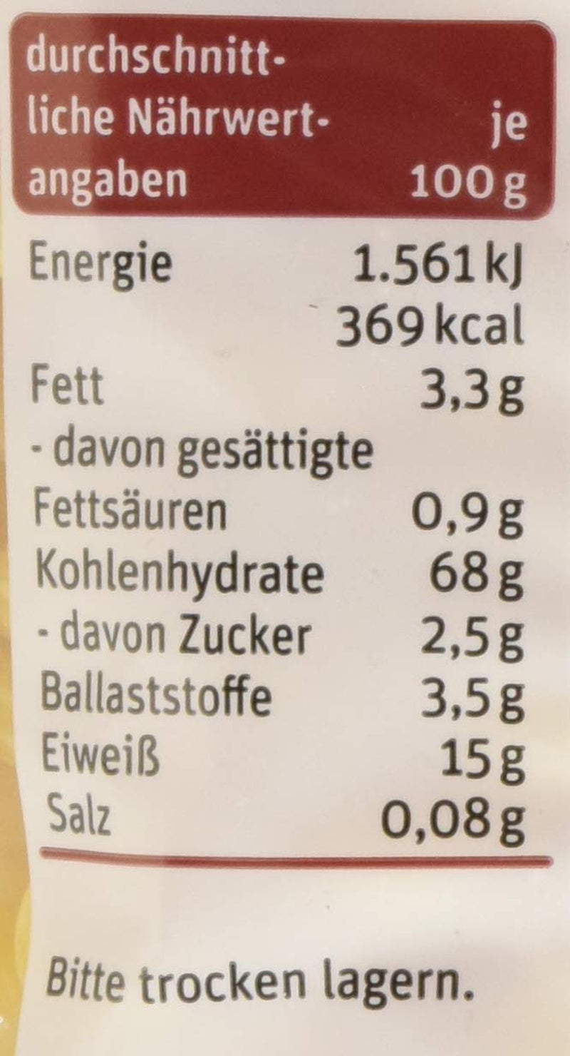tegut... Nudler med æg, proptrækker, 1 x 500 g