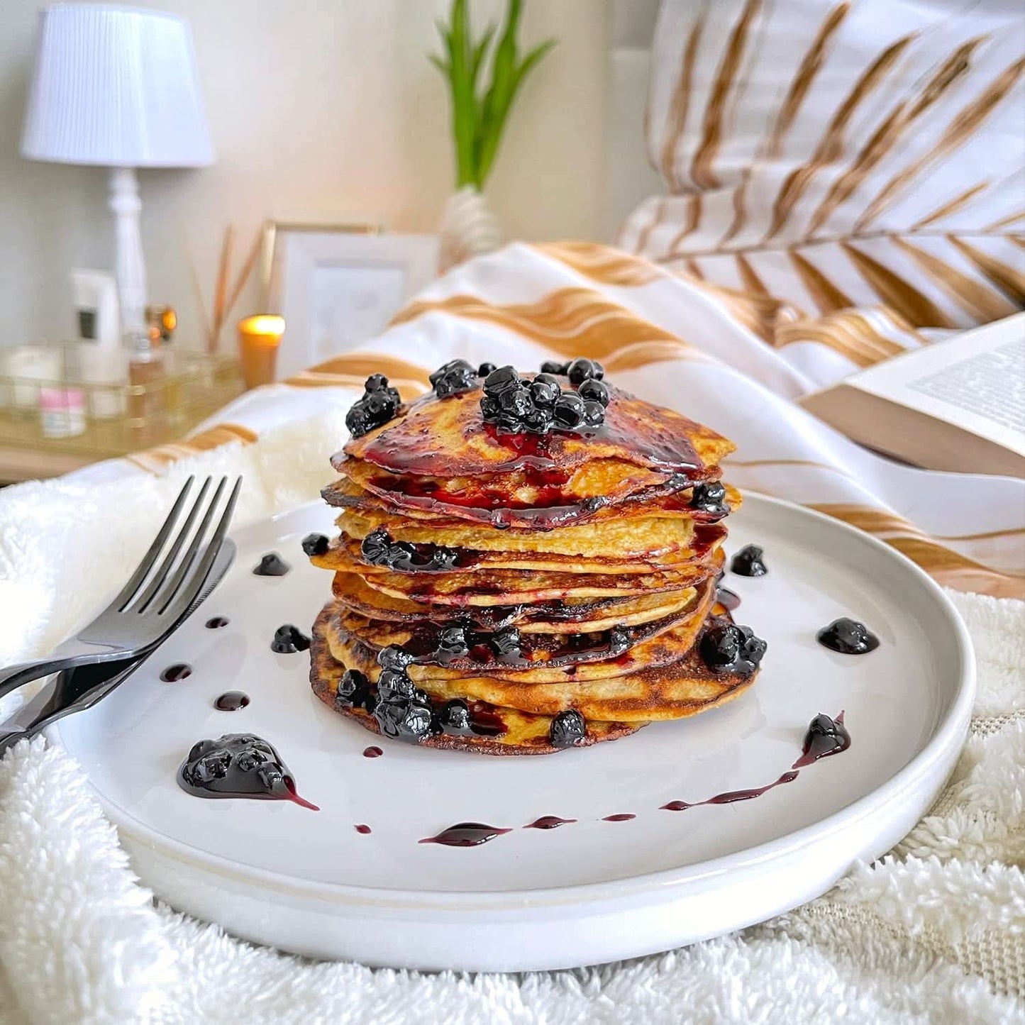 Bett'R Pancake Mix, økologisk, vegansk og glutenfri bageblanding, 6 x 400 gram Kitchen Naty Shop