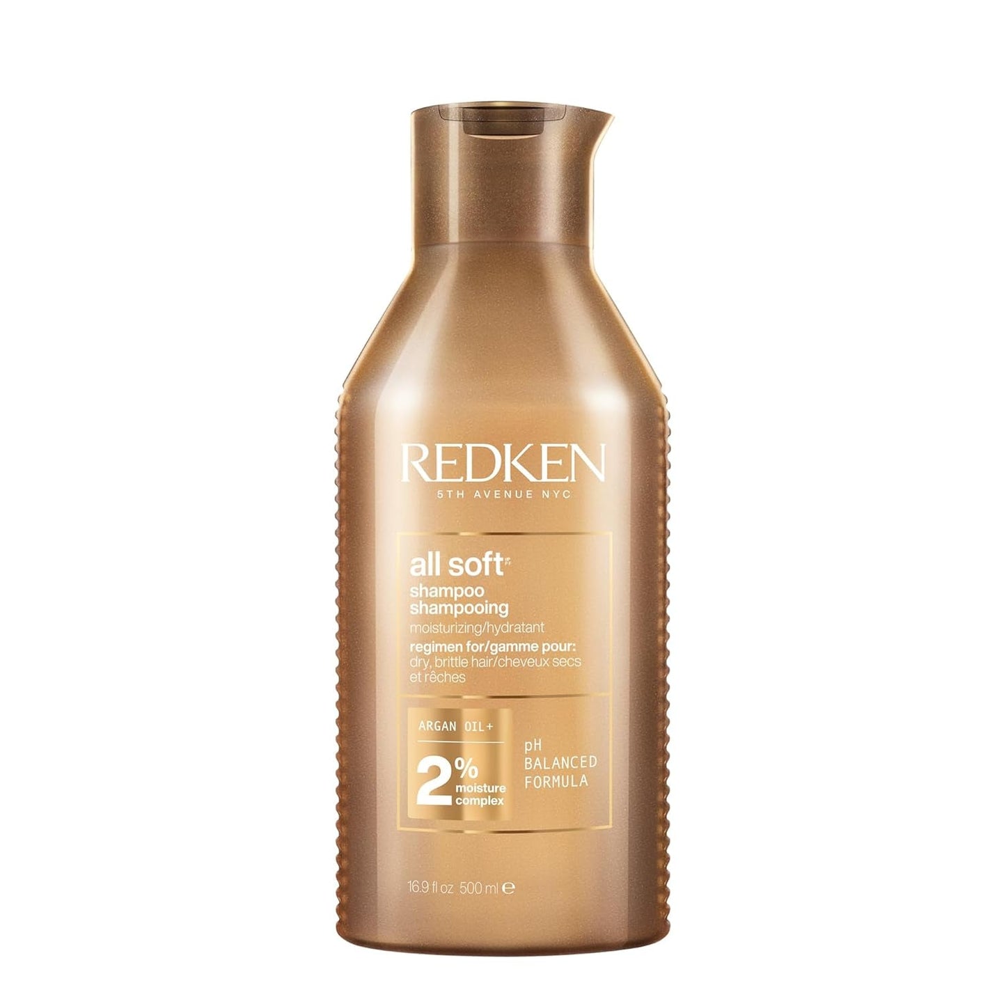 Redken, Shampoo til tørt og skørt hår, revitaliserer og fugter Redken Shower and bath 500 ml