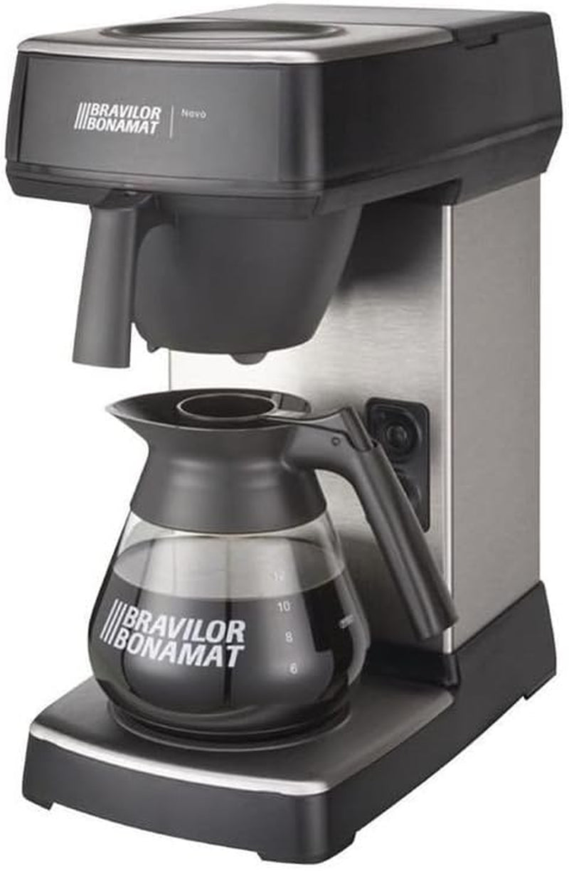 F454 Novo Espressomaskine, 1,5 L, Sort, 430 (H) x 205 (B) x 340 (D) mm