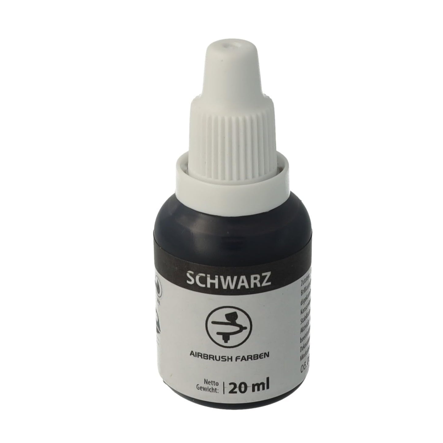 Madfarve Bakeryteam Airbrush Sort 20ml