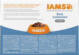 IAMS Delights Sea Collection Katzenfutter Nass - Multipack mit Fisch Sorten (Lachs, Thunfisch, Makrel, Seefisch) i Sauce, Nassfutter für Katzen fra 1 Jahr, 12 x 85g