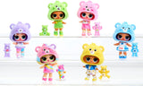 LOL overraskelse! Loves Care Bears Tots - Indeholder 1 dukke med outfit og tilbehør, bamsebold, skjult emballage, 6 samledukker