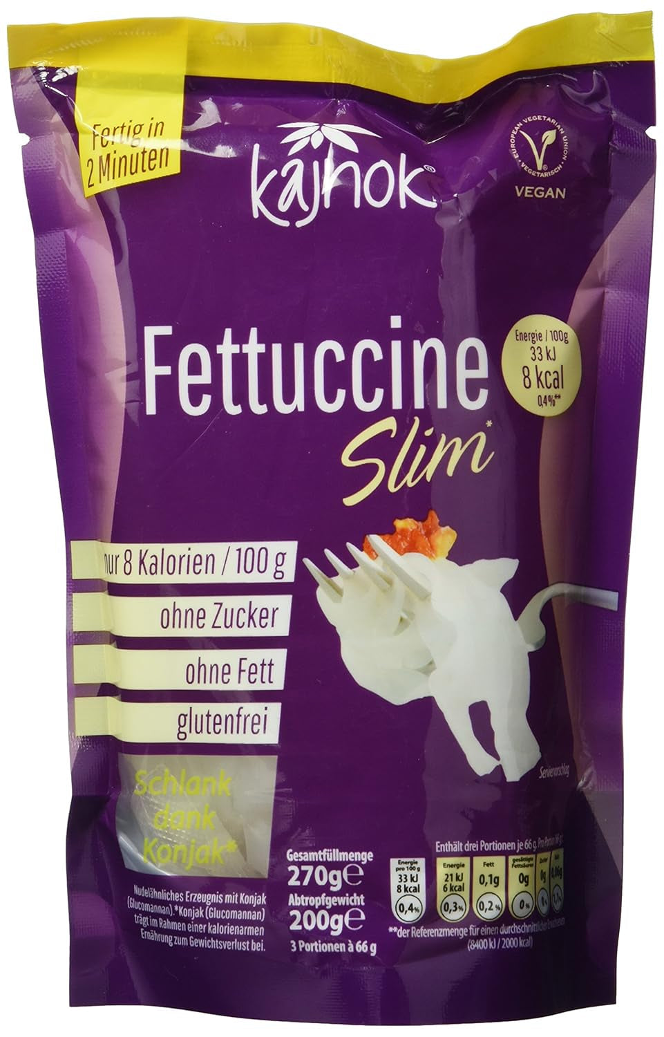 Fettuccine Slim, æske med 10 stk., 499974