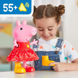 Peppa Pig Peppas mudderpyt festdukke - tysk version, lyserøde eller lyserøde Naty Shop-dukker