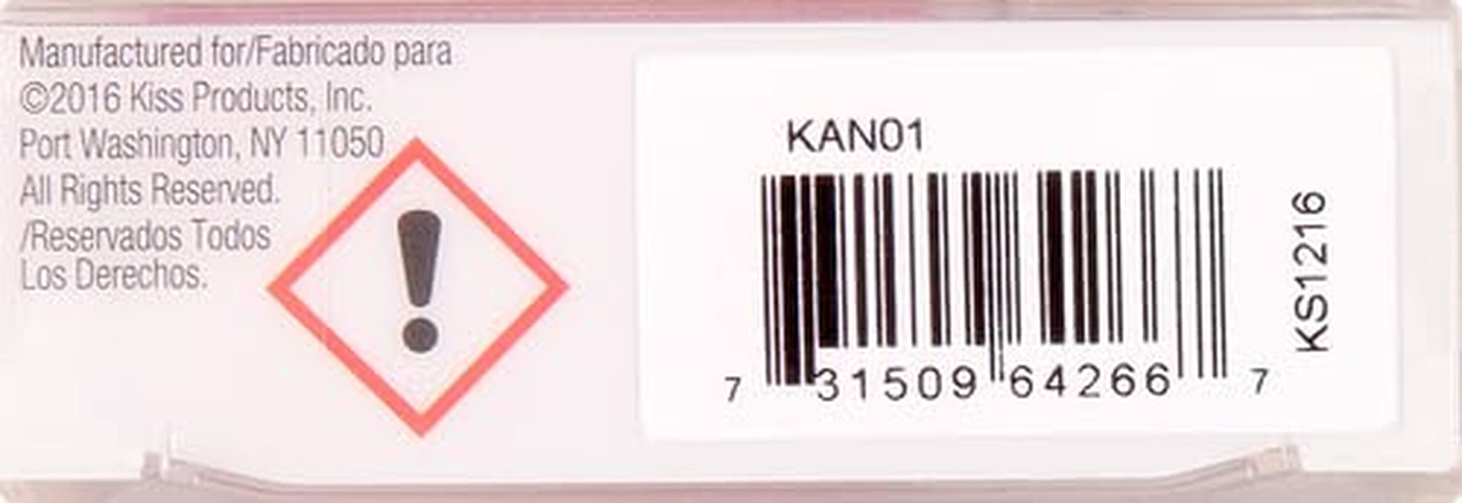 Kiss Nude Nails Amazing Nails (pakke med 2)