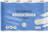 Af Amazon køkkenrulle, 3-lags, 16 ruller (4 ruller, pakke med 4), 64 ark pr. rulle, Fsc-certificeret