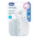 Chicco Skintoskin brystvortebeskytter, silikone, gennemsigtig, 6 stk Mad og ammetilbehør Bebe Naty Shop