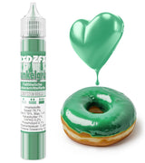 Fedtopløselig madfarve - 30 ml koncentreret oliebaseret madfarve til chokolade madfarvesæt til kagedekoration, fondant, smørcreme, bagning, håndværk (marineblå)