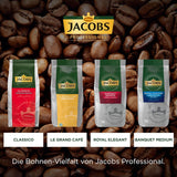 Kaffebønner Jacobs Professional Le Grand Café Creme, intensitet 2/5, hele kaffebønner, 1 kg