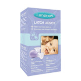 Lansinoh Latch Assist Nipple Everter med etui til ammende mødre, tilbyder midlertidig korrektion af flade eller omvendte brystvorter, 2 størrelser kegler i pakken og hygiejnisk bæretaske Amningstilbehør Bebe Naty Shop Latch Assist