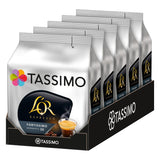 Tassimo Kapseln L'OR Espresso Fortissimo, 5 x 16 puder, 80 Kaffeekapseln