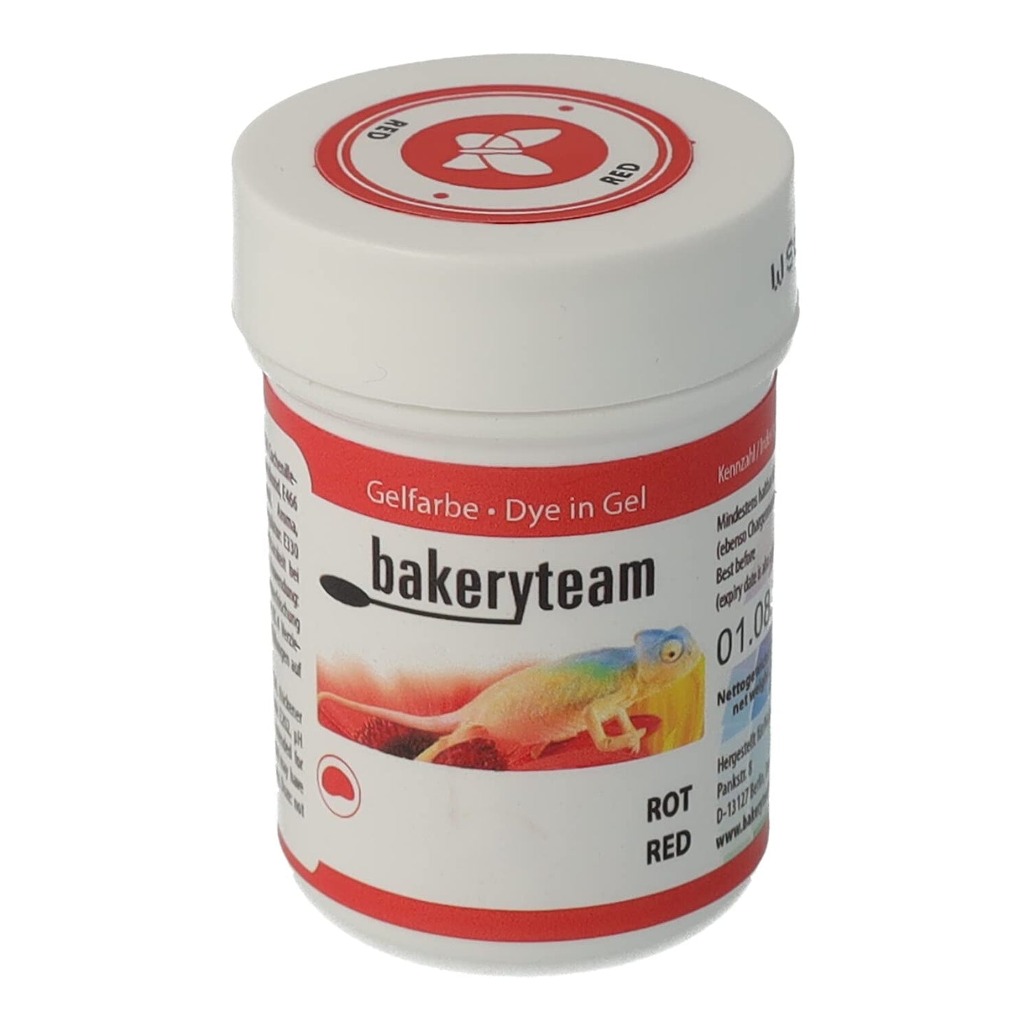 Bakeryteam Food Coloring Gel til glasur, lysegul, 35 g
