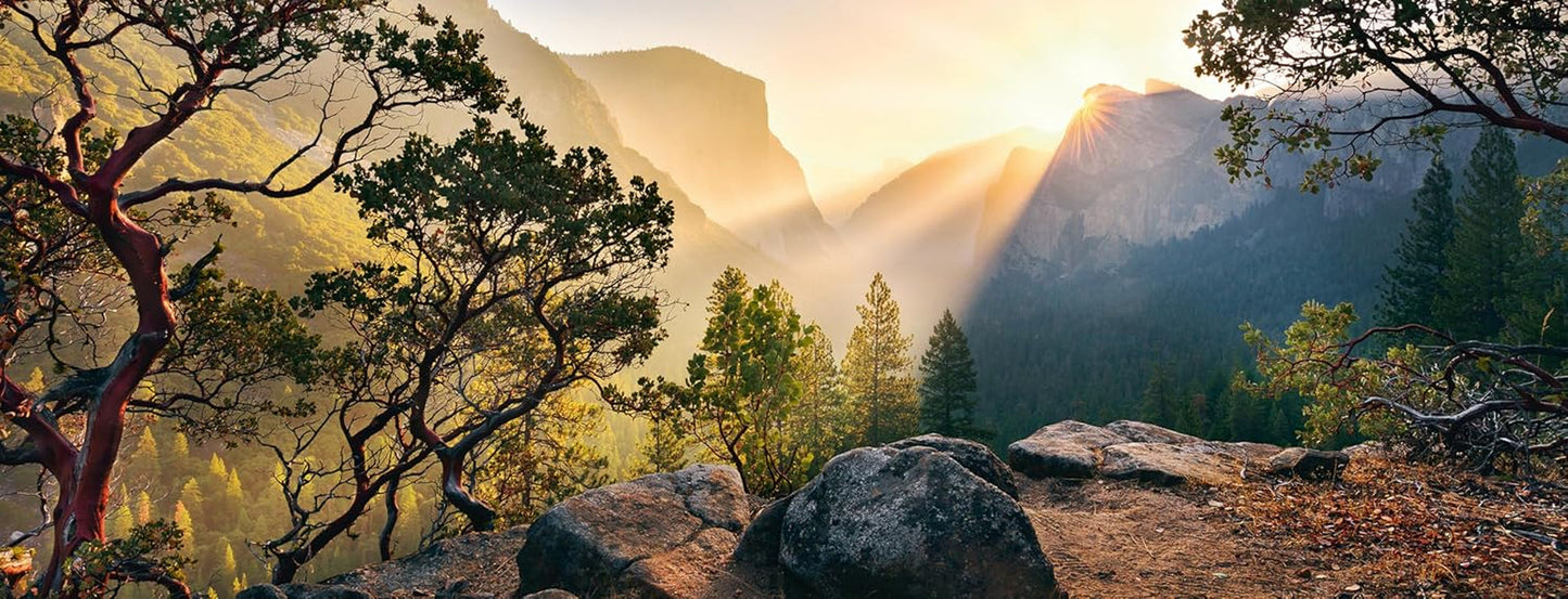 Ravensburger Puzzle 15083 - Yosemite Park - 1000 brikker puslespil til voksne og børn over 14 år i panoramaformat Puslespil Naty Shop Nyt design