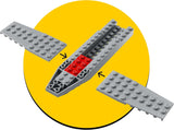 LEGO Star Wars 75410 Mandos og Grogus N-1 Starfighter legetøj med Mandalorian, Grogu og R5-D4 minifigurer, inklusive byggebar søjle, rumskibsstartsæt til drenge og piger fra 4 år Byggesæt Beuche den LEGO-Store