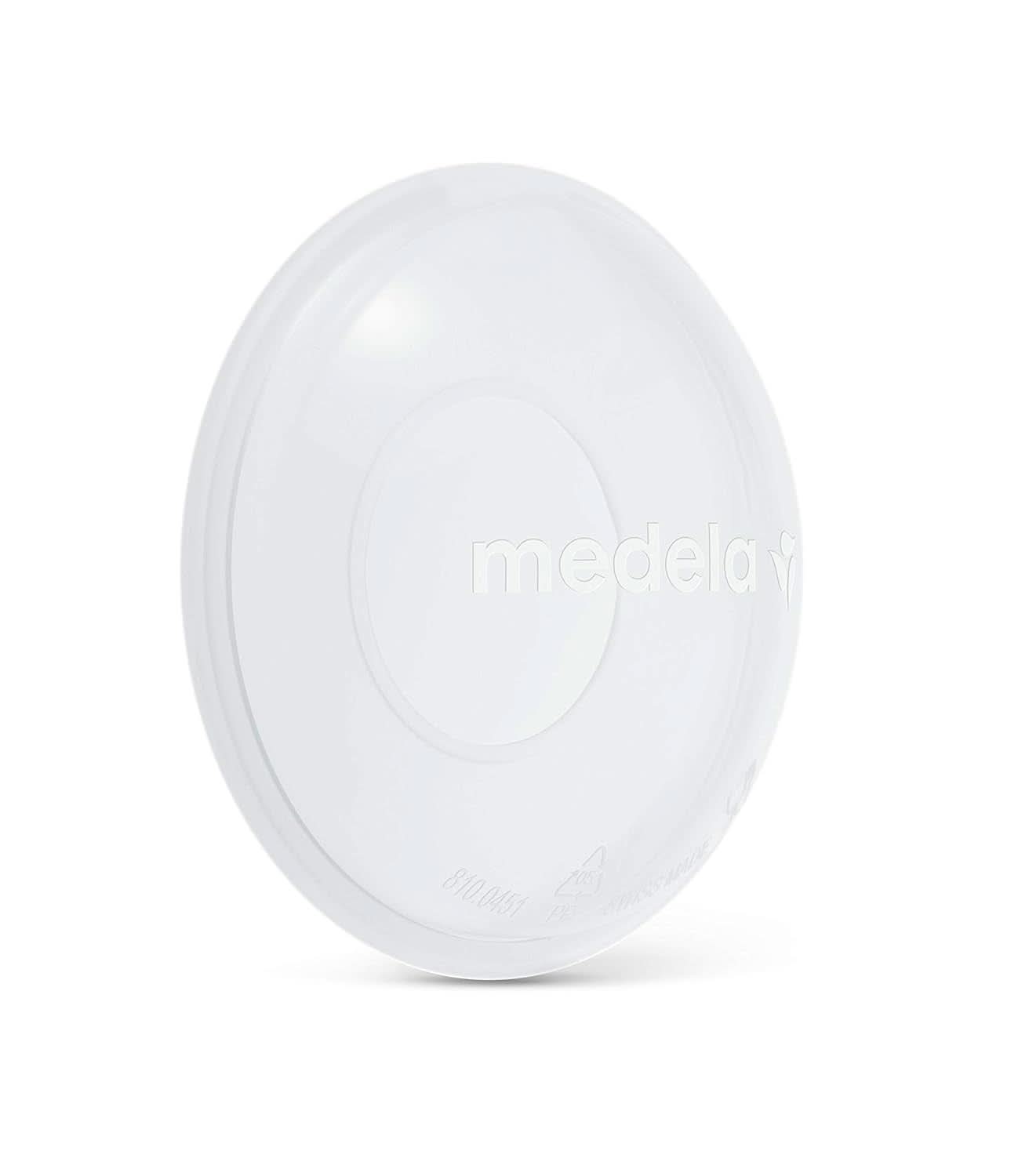 Medela Milk Collection Skaller - BPA-, Lavet af blød, fleksibel silikone, Indeholder 2 stk. Tilbehør Mad og Amning Bebe Naty Shop