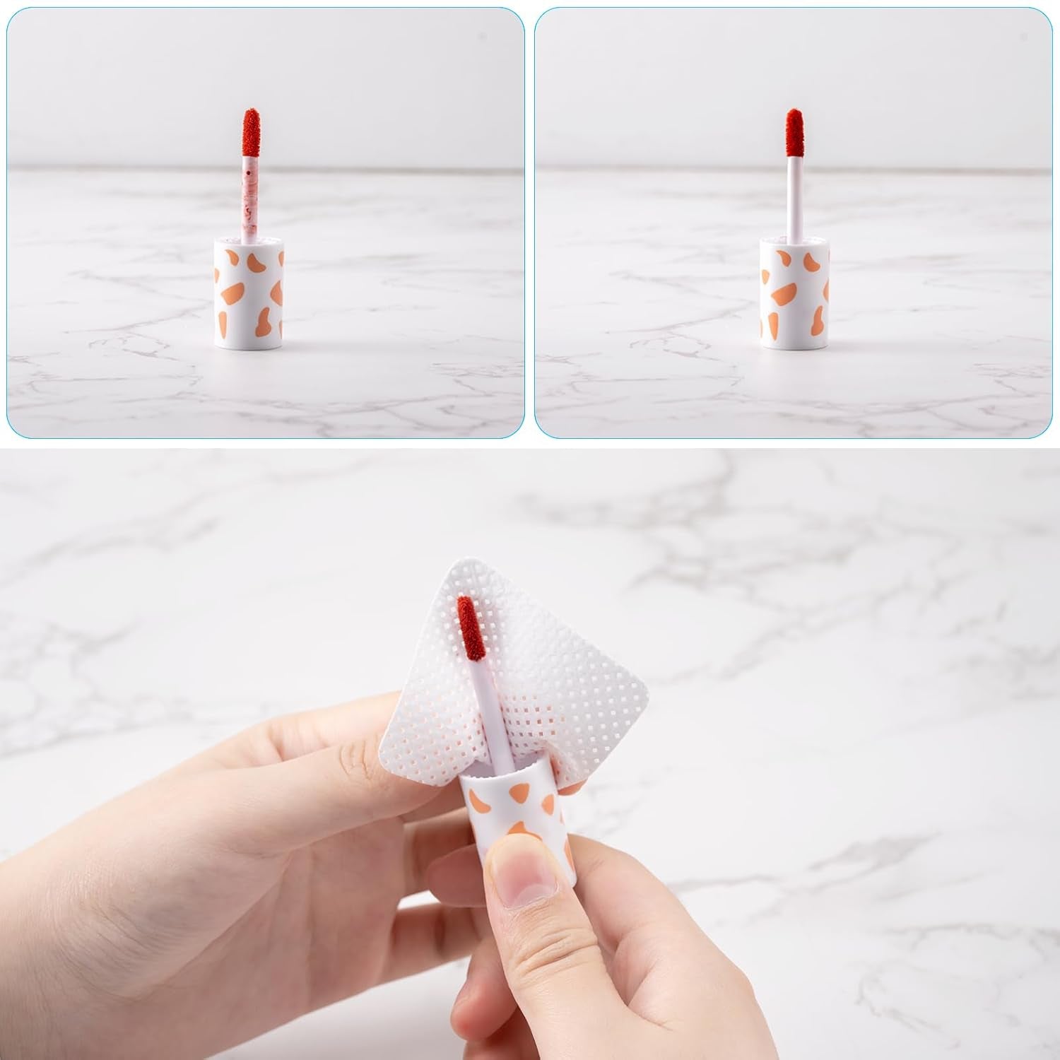 500 Gel Neglelak Fnugfri Neglelakfjerner UV Gel Manicure Pedicure - Hvid