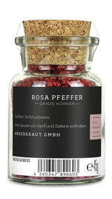 Ankerkraut, pink peber (Schinus Berry), pink bær, perfekt til gin og tonic, 45 gram Condimente Naty Shop