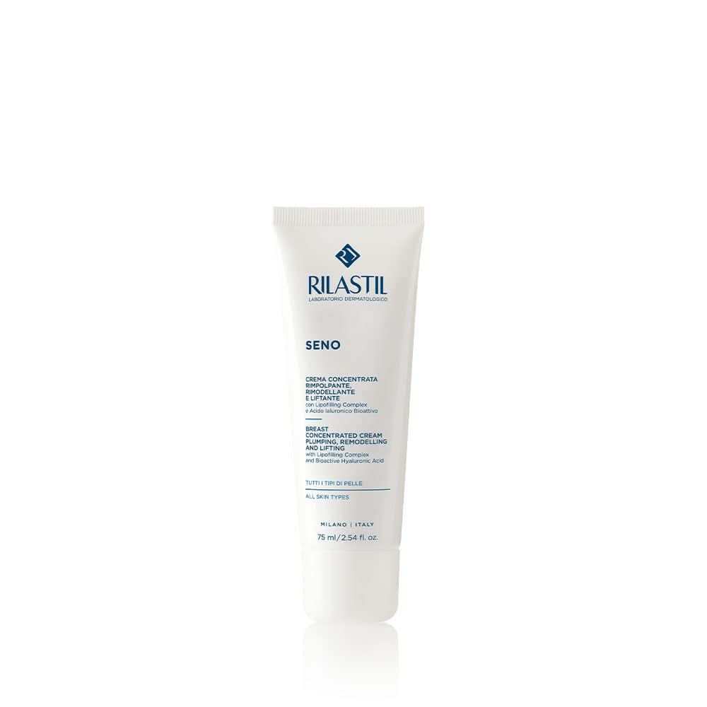 Rilastil, koncentreret emulsion til bryster, modellerende og opstrammende effekt, med lipofilling kompleks og hyaluronsyre, 75 ml Cosmetics and Beauty Naty Shop