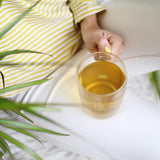 Kusmi Tea - Pakke med 2 - Jasmine Green Tea - Økologisk Jasmine Green Tea Blend - 100% økologisk grøn te - Kan indtages varm eller kold - 2X20 teposer