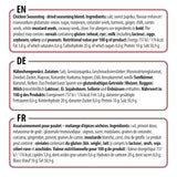 Prymat Hähnchengewürz 1100g, Gewürzmischung für Hhn, Tyrkiet, Ente, Gans, Grillgewürze, Marinade für Fleisch im Streuer