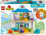 LEGO DUPLO Town Første besøg hos lægen, byggelegetøj, legesæt til fremme af finmotorik, gave til småbørn 2 år, pædagogisk legetøj, hospitalsrollespil 10449 byggesæt Besuche den LEGO-Store