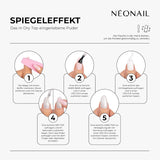 NÉONAIL Liquid Nail Powder Chameleon 04 - Flüssiger Nagelpuder - Chrome Nail Powder - Glitzer Nägel Puder - Nail Art - Nageldesign Tilbehør - Glitter Powder - Chrom Nagelpuder - Grün, Gelb - 6,5 Ml