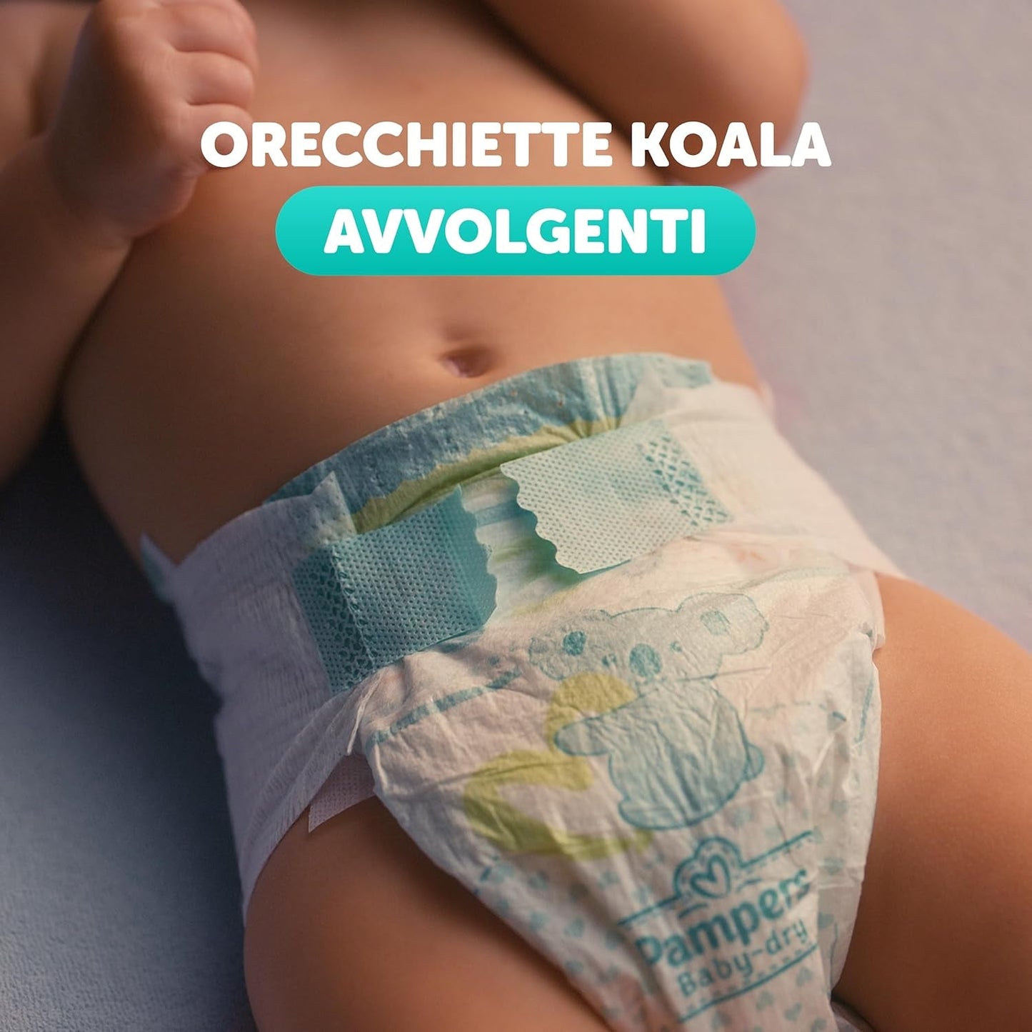 Pampers Baby Dry Junior DWCT bleer, tvillingpakke, størrelse 5 (11-25 kg), 32 bleer
