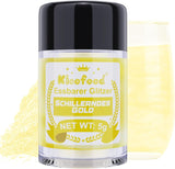 Kicofood, spiseligt glitter, 5 gram, forskellige farver Glitter Naty Shop iriserende guld