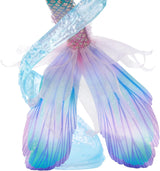 Mattel Disney Ariel Den Lille Havfrue - Deluxe havfruedukke med hårperler og dukkestativ til fantasifuld leg og visning, til børn fra 3 år og opefter, HNF42