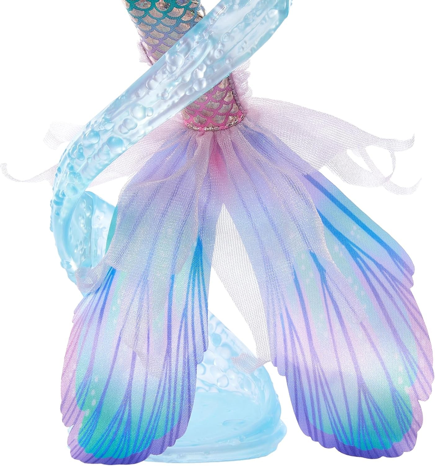 Mattel Disney Ariel Den Lille Havfrue - Deluxe havfruedukke med hårperler og dukkestativ til fantasifuld leg og visning, til børn fra 3 år og opefter, HNF42