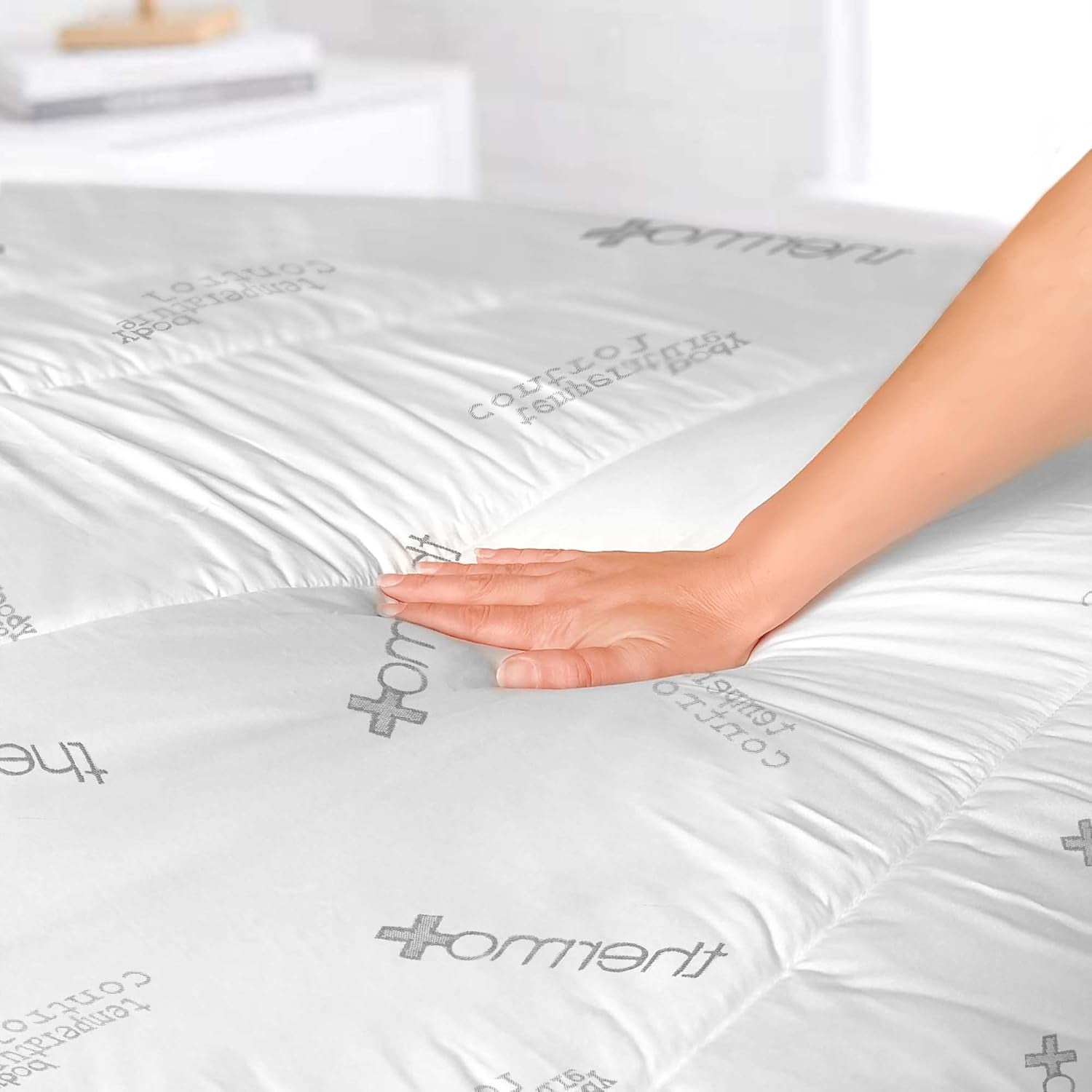 MB Home Italia, Topper, Termokontrol, Dobbelt 160X195 Cm Dyner og quilts Naty Shop