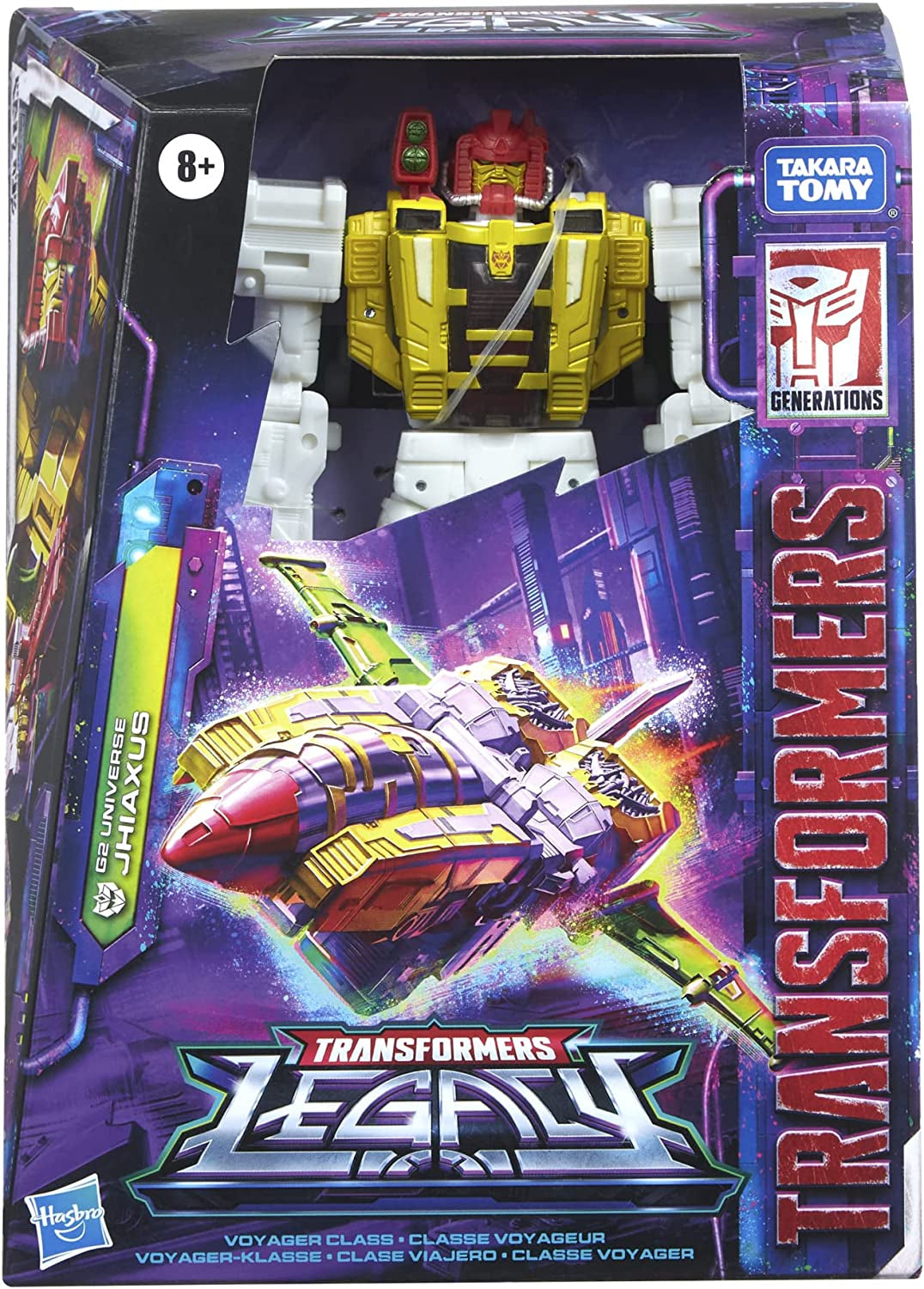 Transformers Generations Legacy Legacy 17,5 cm Large Voyager G2 Universe Jhiaxus Action Figur til børn over 8 år Action Figurer Naty Shop