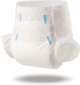 CutiePlusU voksenbleer, tør overflade, maksimal absorptionsevne natten over, engangsinkontinensble - blå, lyserød, hvid, 3-pak (medium 71-96 cm)