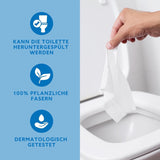 Af Amazon Blødt, vådt, lugtfrit, fint absorberende, uparfumeret toiletpapir, 240 count (6 pakker af 40 Count) (tidligere Presto Brand!)